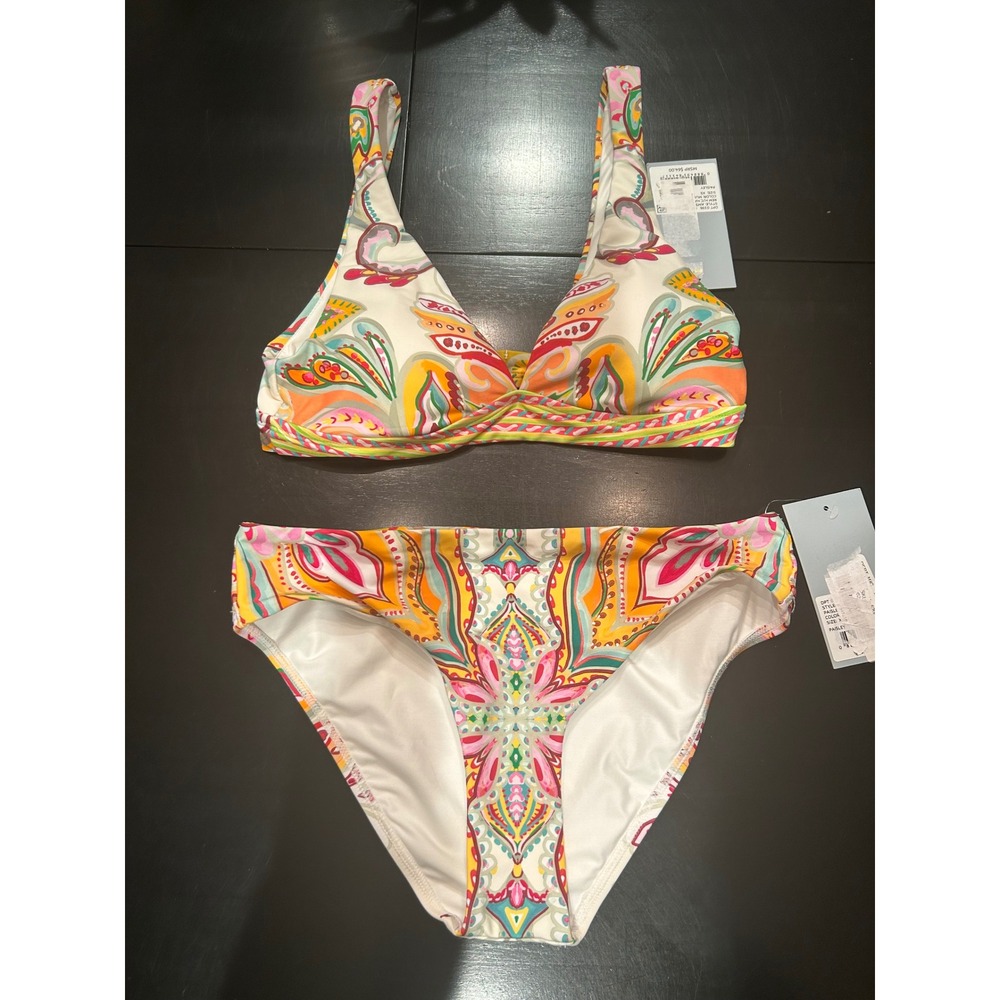 Women's Antonio Melani bikini swimsuit XS fun print NWT‎
